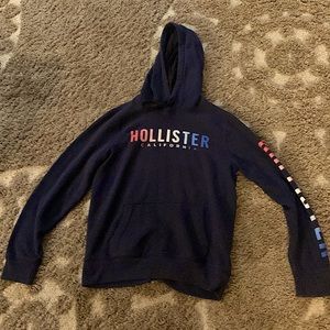 Hollister Navy Blue Hoodie